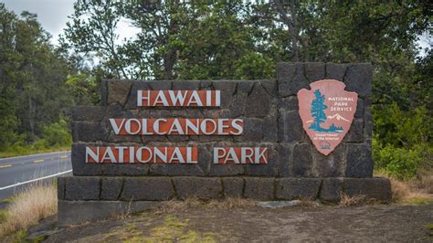 volcano national park entrance fee